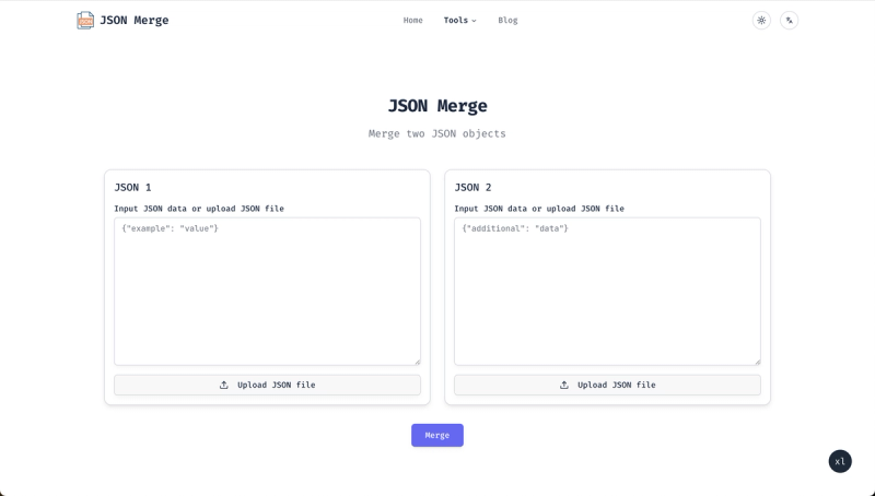 image of JSON Merge image of JSON Merge