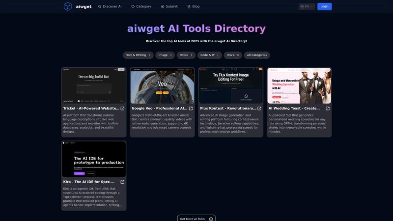 image of aiwget Tools Directory