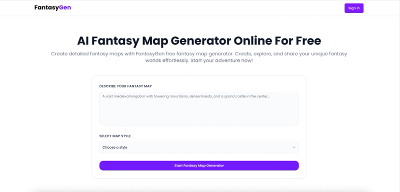 image of FantasyGen