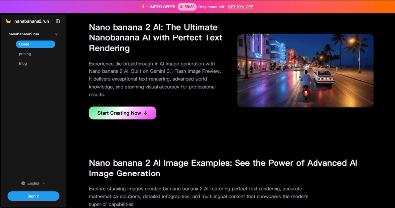 image of Nana banana 2 AI