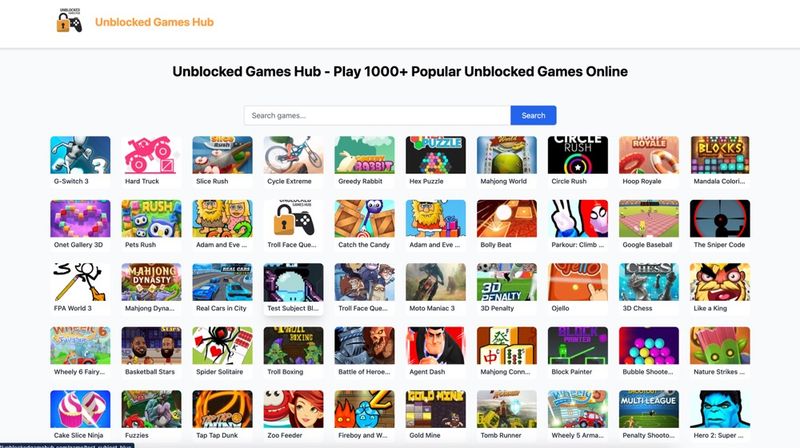 image of Unblocked Games Hub image of Unblocked Games Hub