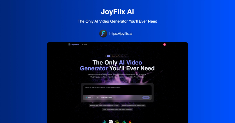 image of JoyFlix AI 