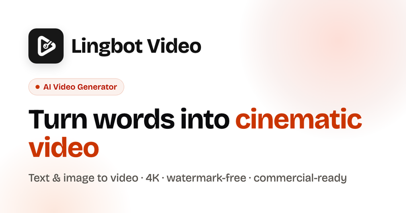 image of Lingbot Video