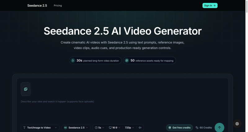 image of Seedance 2.5 AI Video Generator image of Seedance 2.5 AI Video Generator