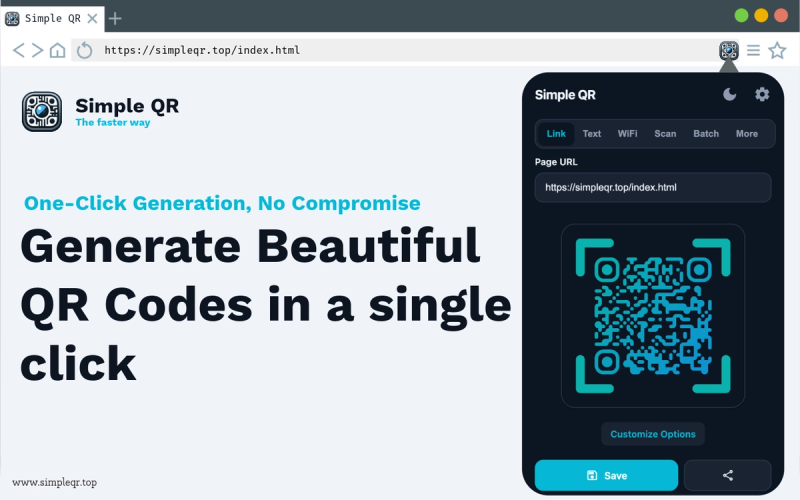 image of Simple QR Code Generator image of Simple QR Code Generator