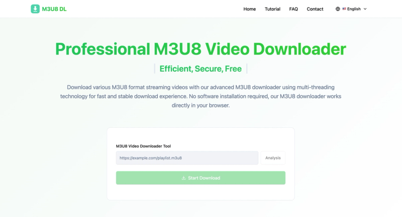 image of M3U8 Downloader