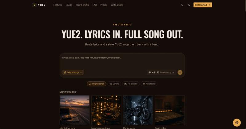 image of YuE2 AI