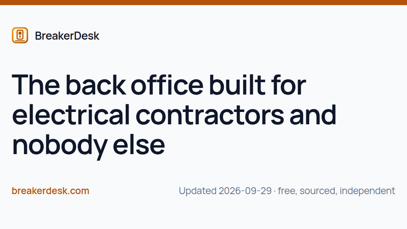 image of BreakerDesk
