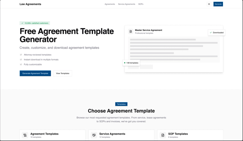 image of LawAgreements