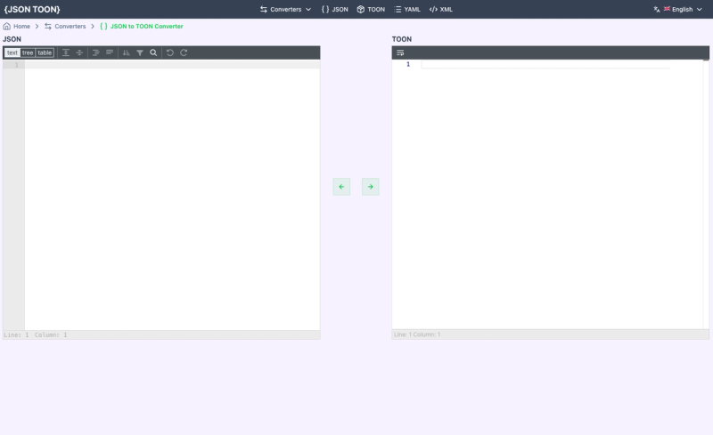 image of JSON to TOON Converter