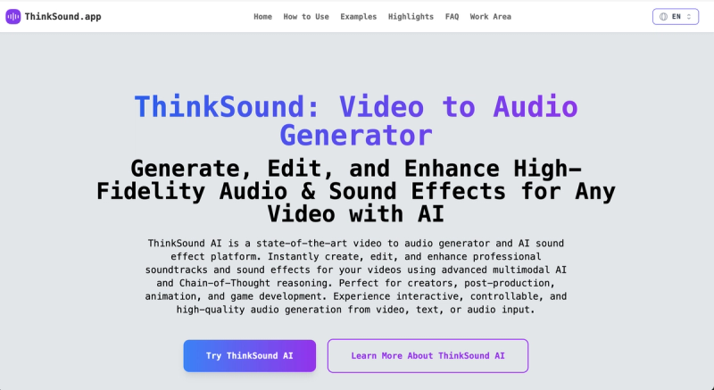 image of ThinkSound