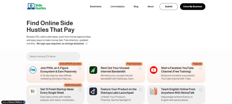 image of eSideHustles