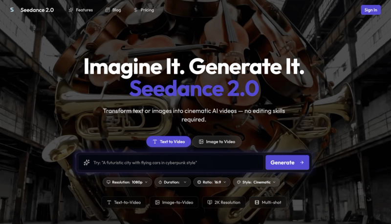 image of Seedance 2.0