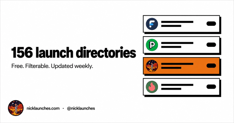 image of Nick Launches Directory Finder image of Nick Launches Directory Finder