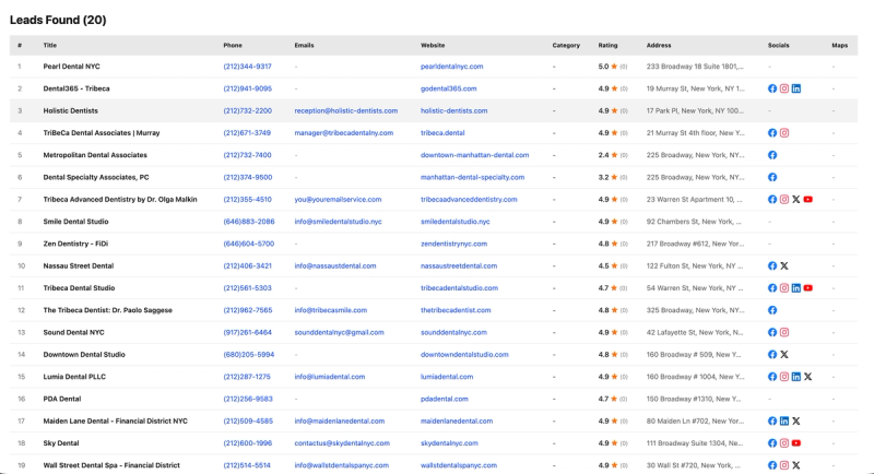 image of GMapsScraper AI