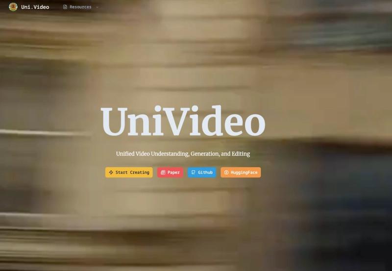 image of UniVideo