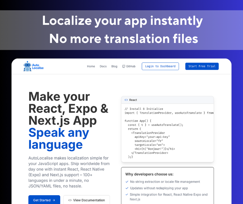 image of AutoLocalise