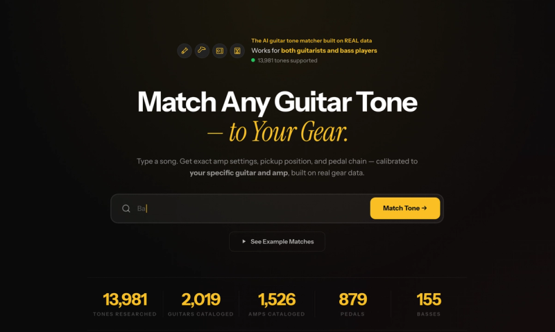 image of TonesMatch