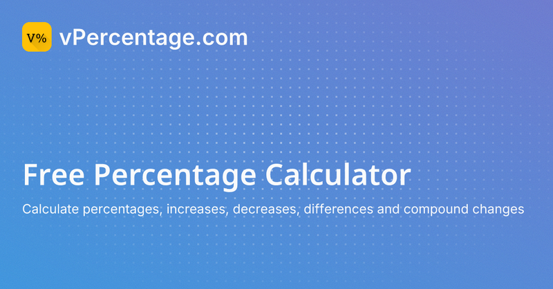 image of vPercentage