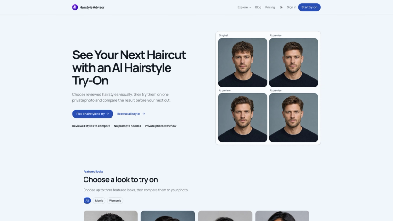 image of Hairstyle Advisor