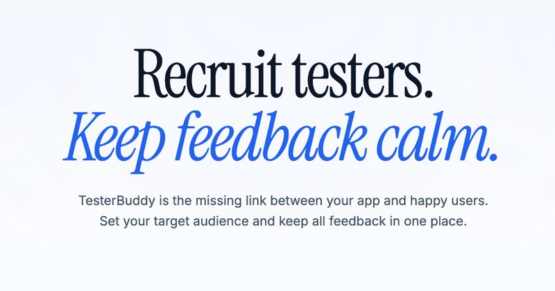 image of TesterBuddy