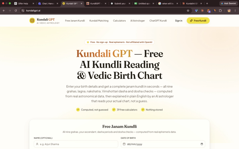 image of KundaliGPT