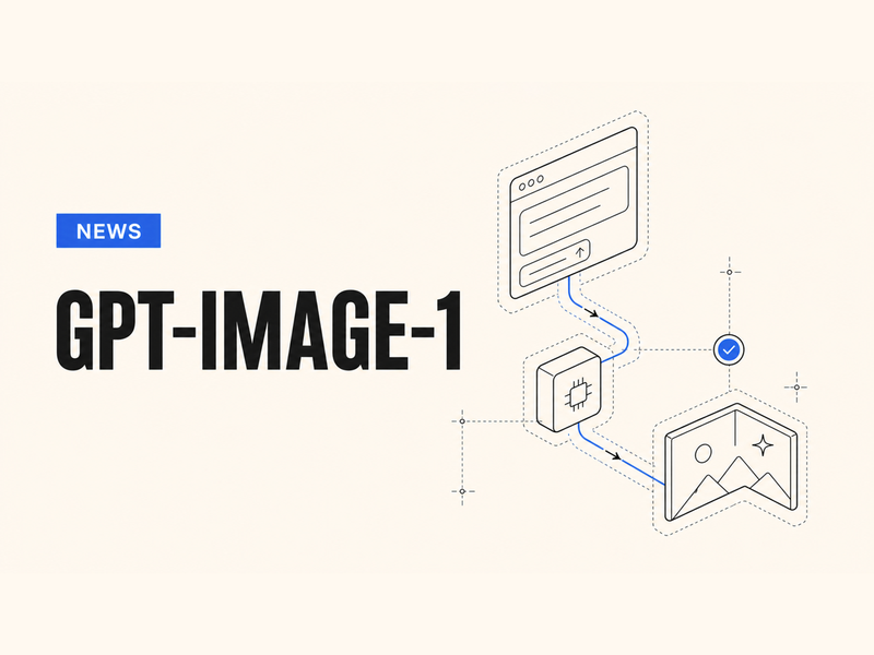 OpenAI’s GPT-Image-1: A Game-Changing Content Creator Tool for Productivity and Workflow technical wireframe cover illustration