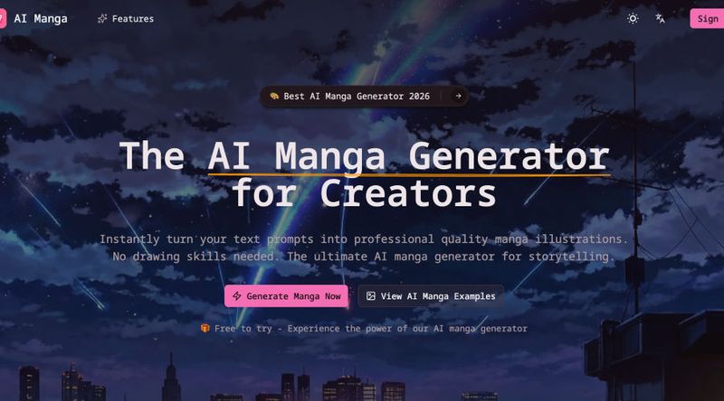 image of AI manga generator