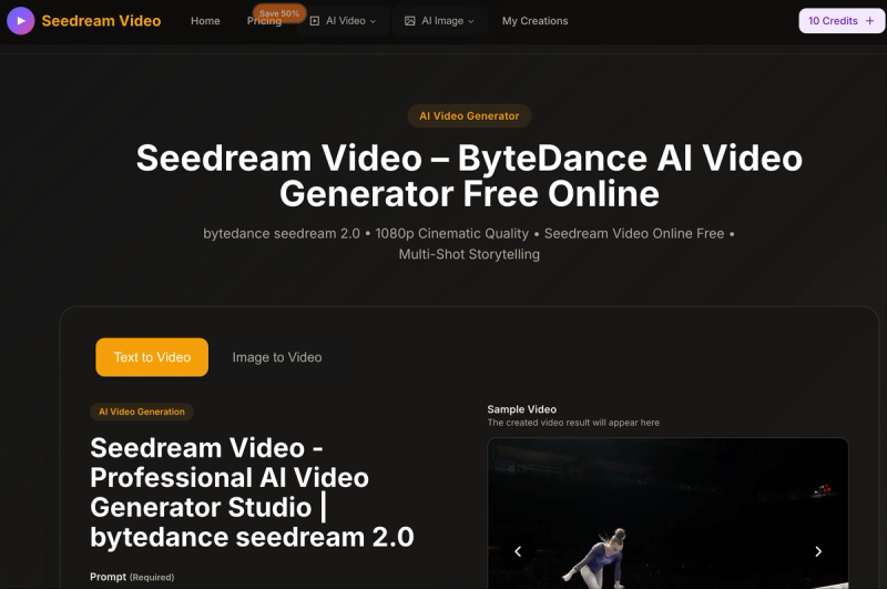 image of seedream video