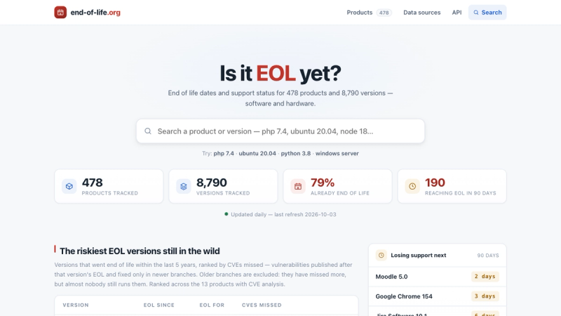 image of end-of-life.org