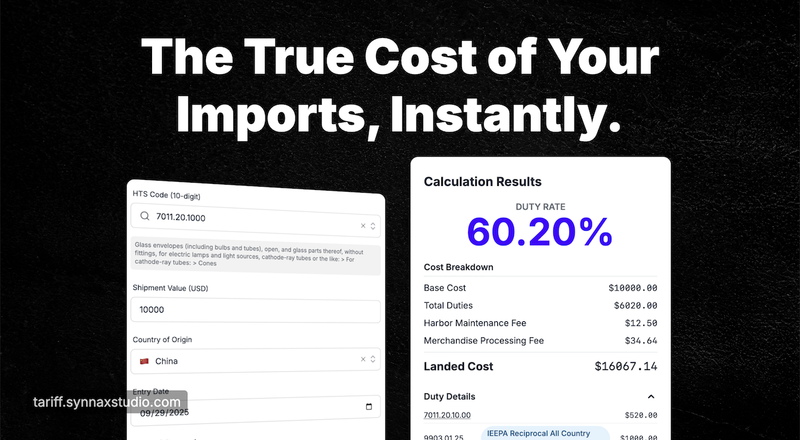 image of Tariff Calculator