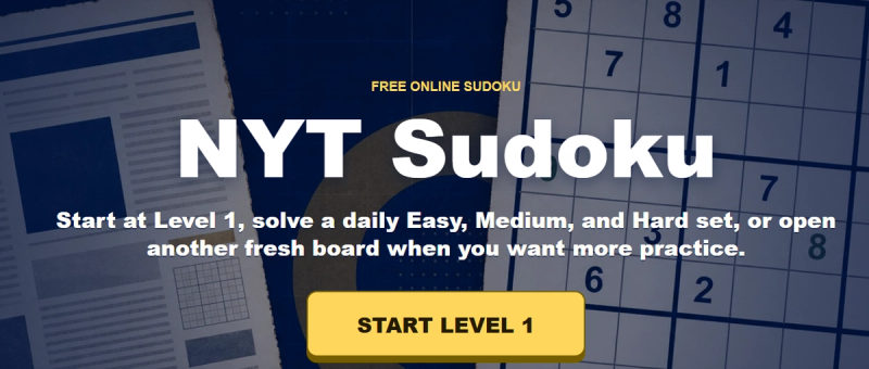 image of NYT Sudoku image of NYT Sudoku