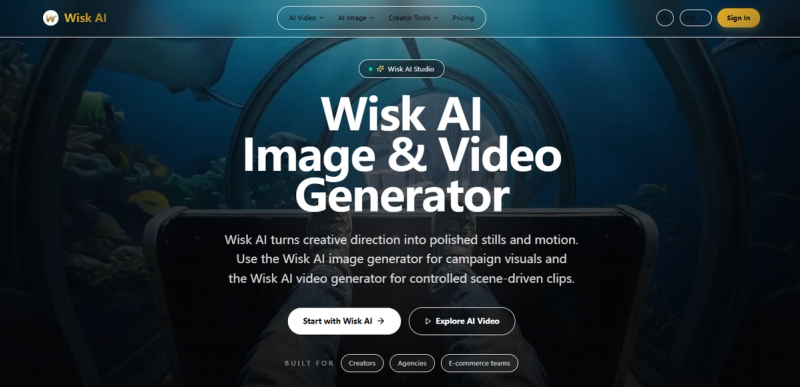 image of Wisk AI  IMAGE Generator 