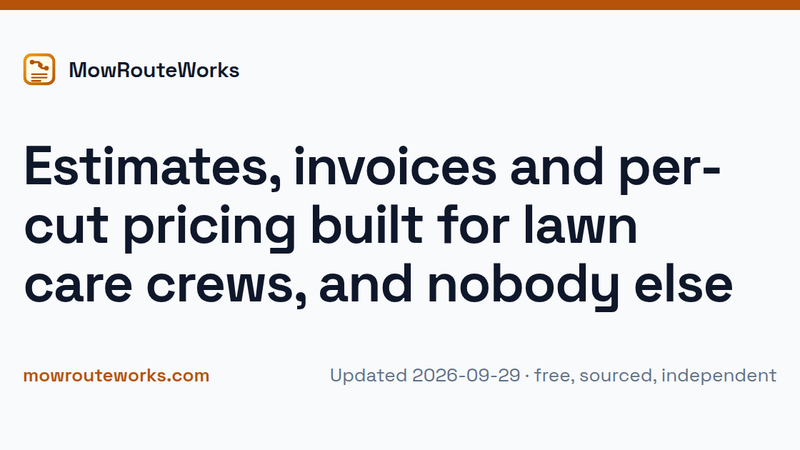 image of MowRouteWorks image of MowRouteWorks