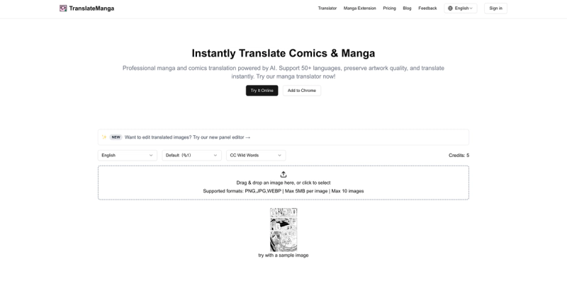 image of TranslateManga