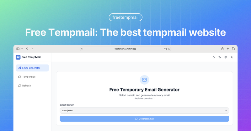 image of Free TempMail image of Free TempMail