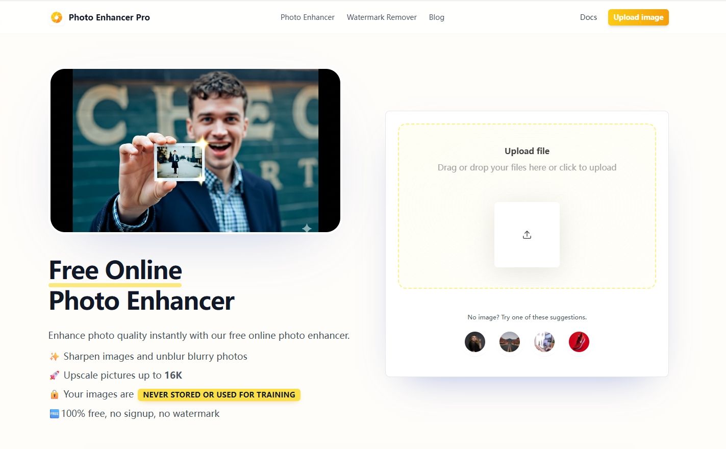 Photo Enhancer Pro logo