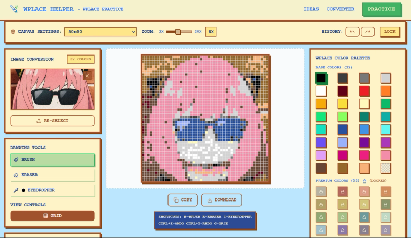 image of WPLACE HELPER