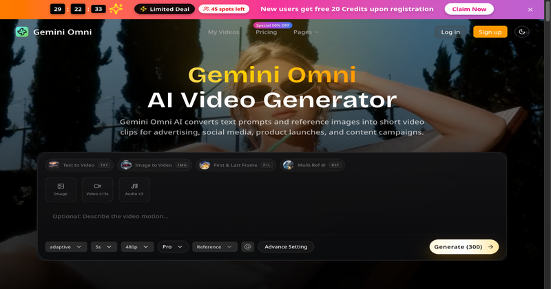 image of Gemini Omni image of Gemini Omni