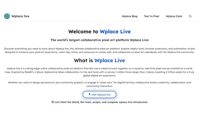 image of Wplace Live
