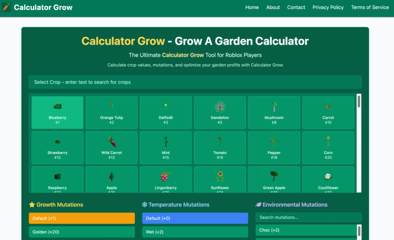 image of Calculator Grow