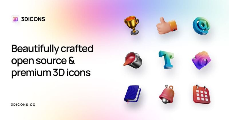 Image for 3D Icons Image for 3D Icons