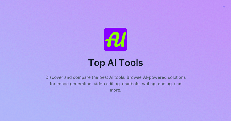 image of Top AI Tools image of Top AI Tools