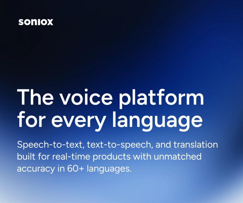 image of Soniox image of Soniox