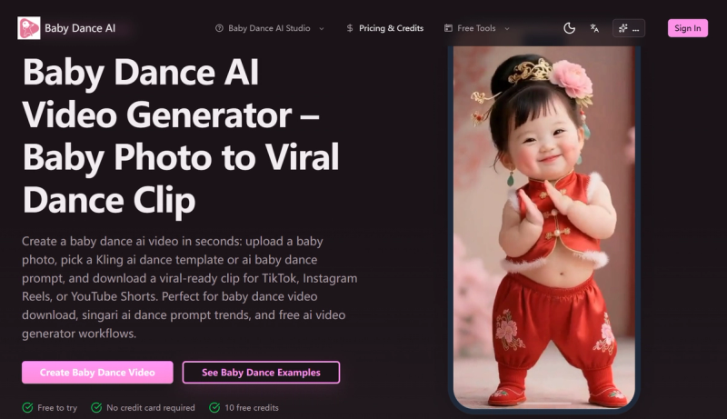 image of Baby Dance AI image of Baby Dance AI