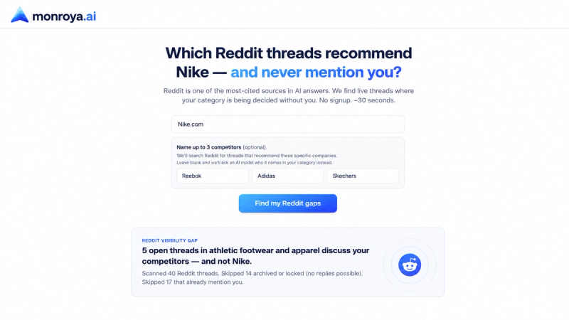 image of Reddit Gap Check image of Reddit Gap Check