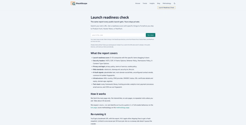 image of Launch Readiness Check image of Launch Readiness Check