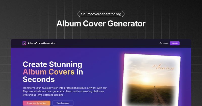 image of Album Cover Generator
