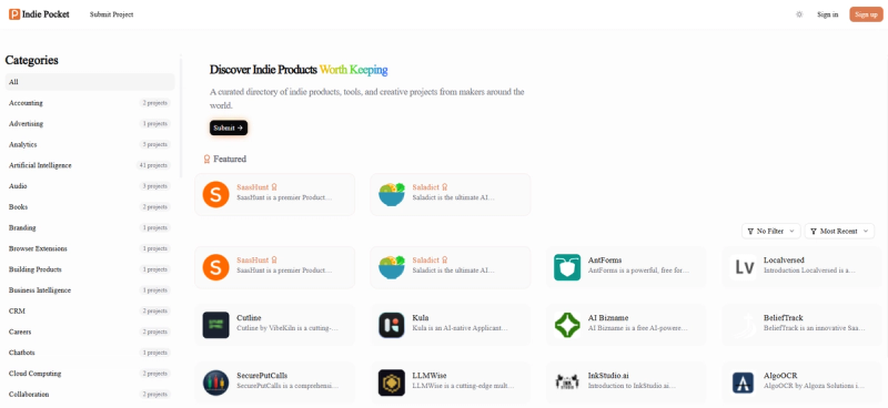 image of IndiePocket