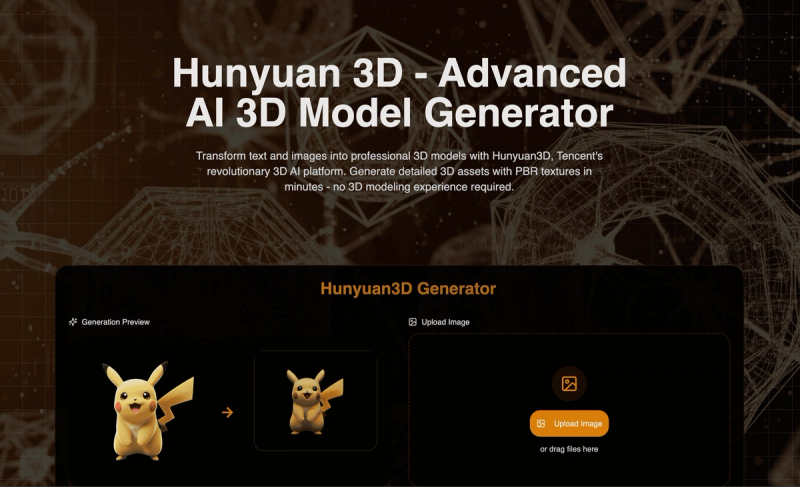 image of Hunyuan 3d
